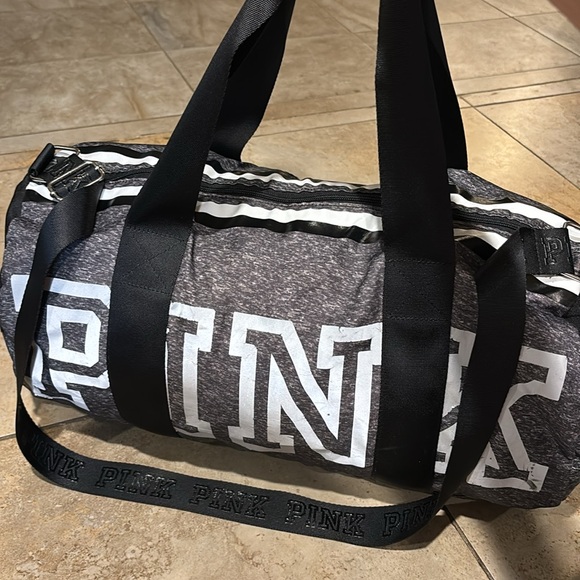 PINK Victoria's Secret Handbags - Pink travel / bag Logo in front size 20x10x12